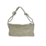 Crystal Rhinestone Baguette Shoulder Bag