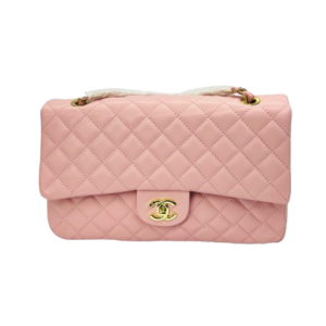 Chanel Classic Flap Bag – Pastel Pink Lambskin with Gold Hardware