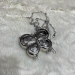 Butterfly Mini Metallic clutch