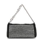 Rhinestone Diamond Chain Crossbody Bag